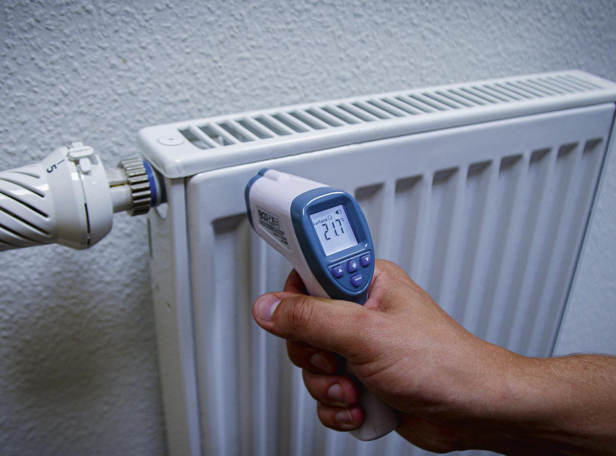 Kaktos termometras bekontaktis, infraraudonųjų spindulių | žmonėms + objektų matavimas 0 - 100 ° (6007)