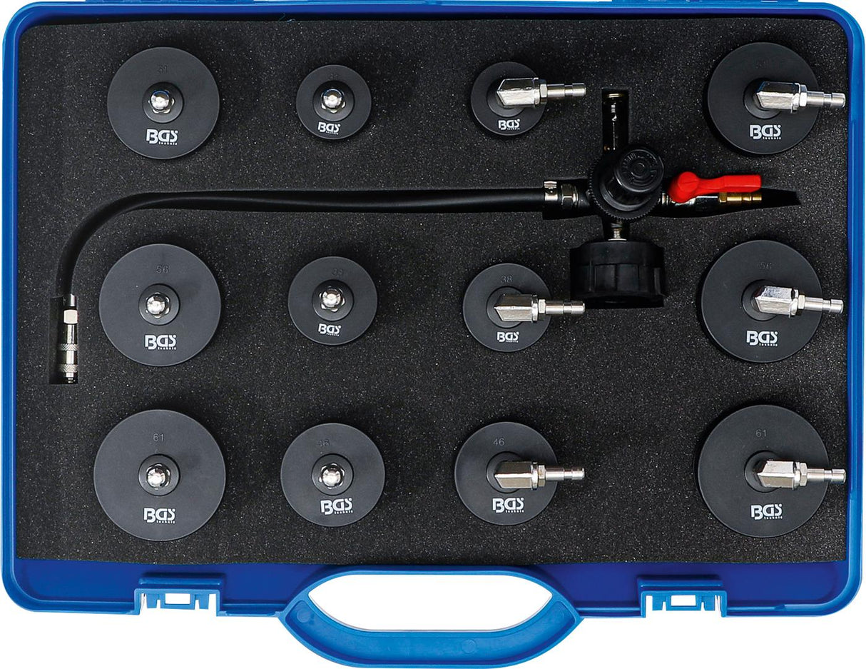 Turbokompresoriaus slėgio testerių rinkinys | 13 vnt. (6933)