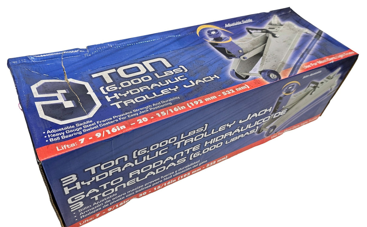 Domkratas su ratukais | 192-532 mm | 3 t (SK3033)