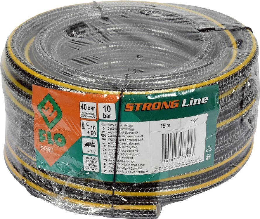 Sodo / laistymo žarna | 5 sluoksnių | 1/2" 15 m (89380)