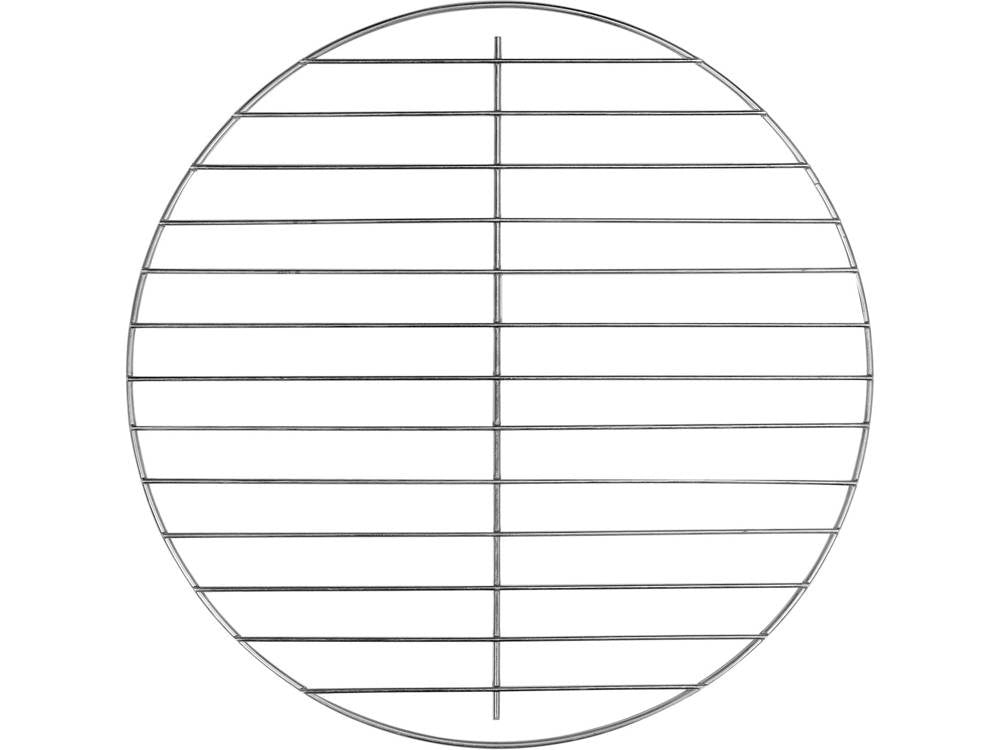 Plieninė krosnelė | grotelės | su malkų dėtuve | 58 X 58 X 55 cm (99914)