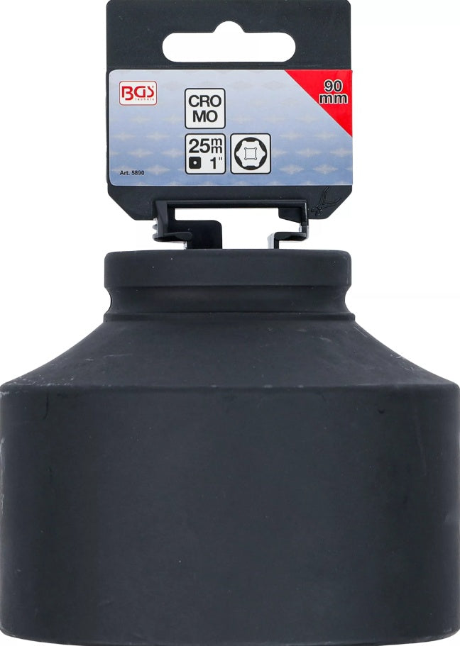 Smūginė galvutė šešiakampė | 25 mm (1") | 90 mm (5890)