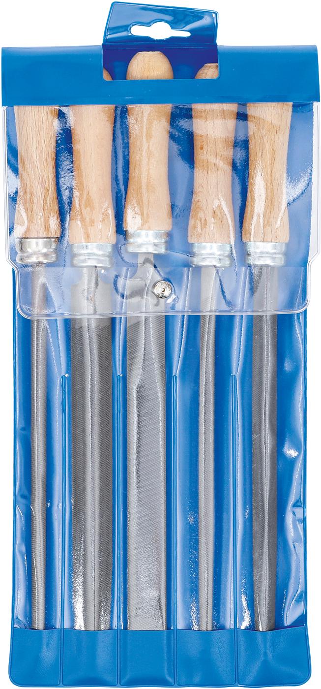 Dildžių rinkinys | Medinė rankena | 200 mm | 5 vnt. (50208)