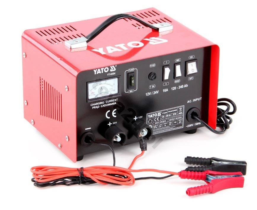 Pakrovėjas | 12/24V, START / BOST 20A, 240 Ah (YT-8304)