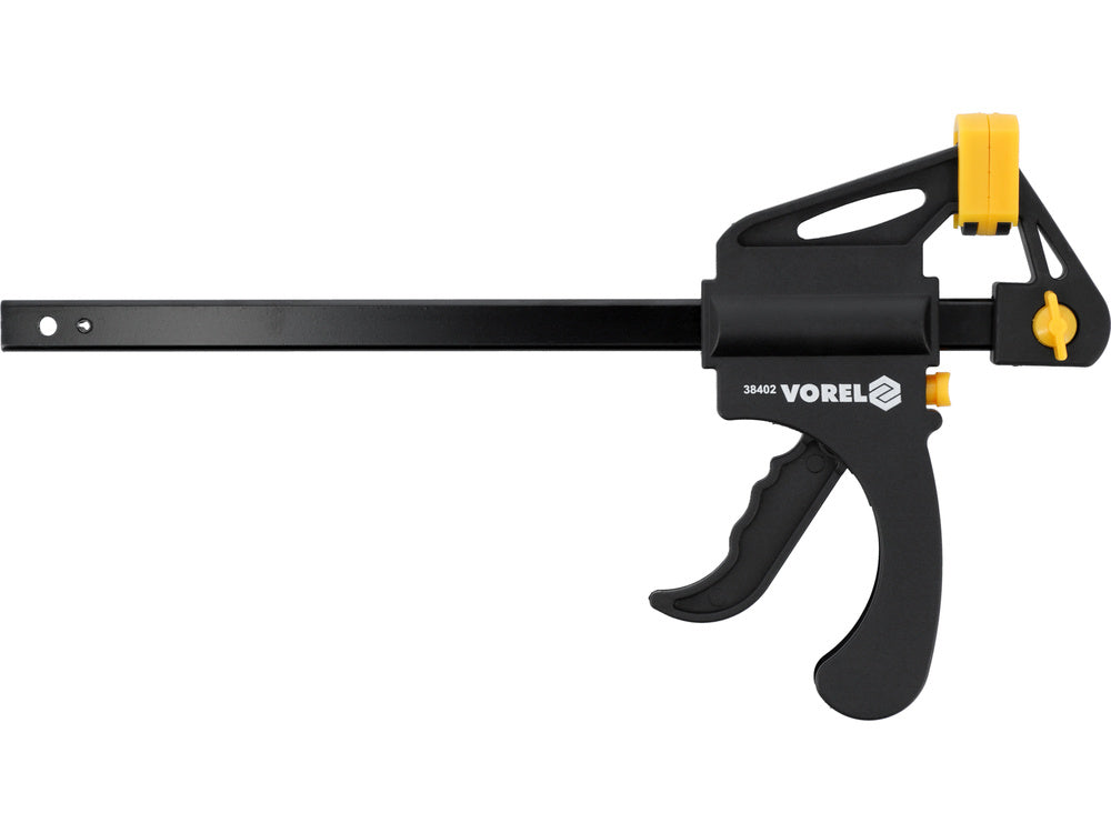 Spaustuvai F-tipo | greito užspaudimo | 200 mm (38402)