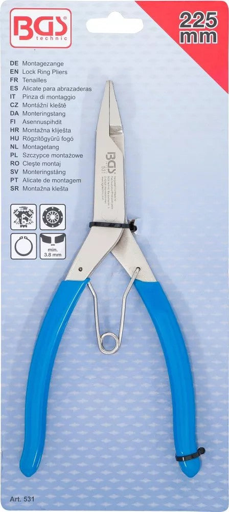 Replės stūmoklio žiedams | 225 mm (531)