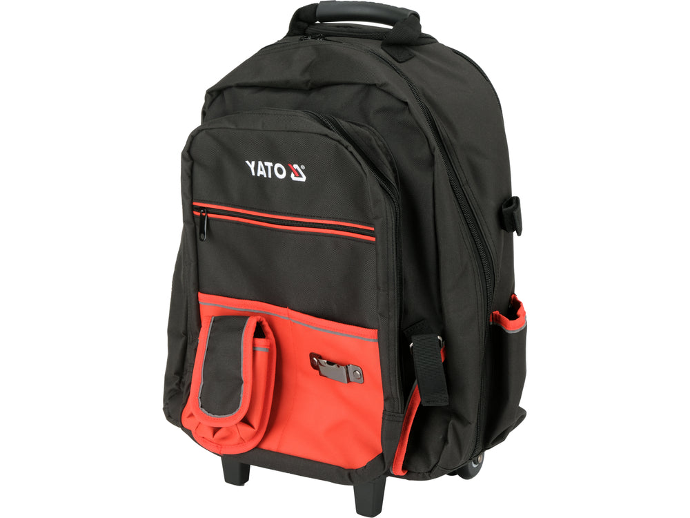 Kuprinė 350x275x505 mm | su ratukais | teleskopinė rankena | kietas pagrindas (YT-74287)