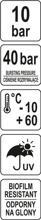 Sodo / laistymo žarna | 5 sluoksnių | 3/4" 25 m (89385)