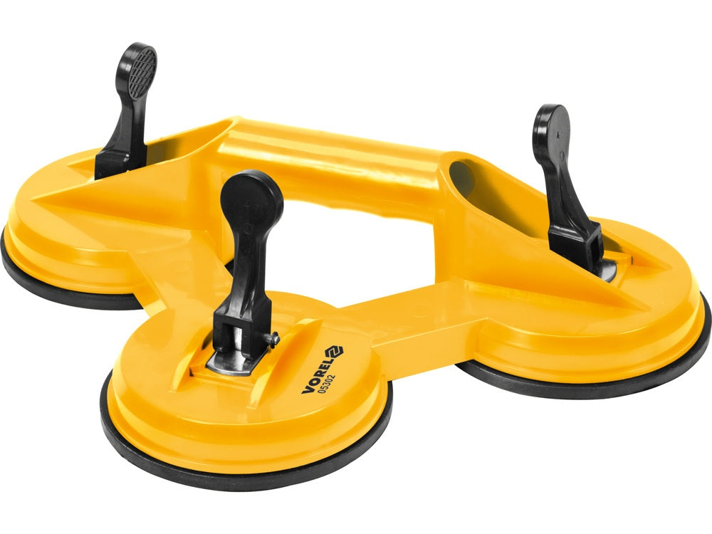 Stiklų kėliklis trijų čiuptuvų | 3x115 mm | iki 100 kg (05302)