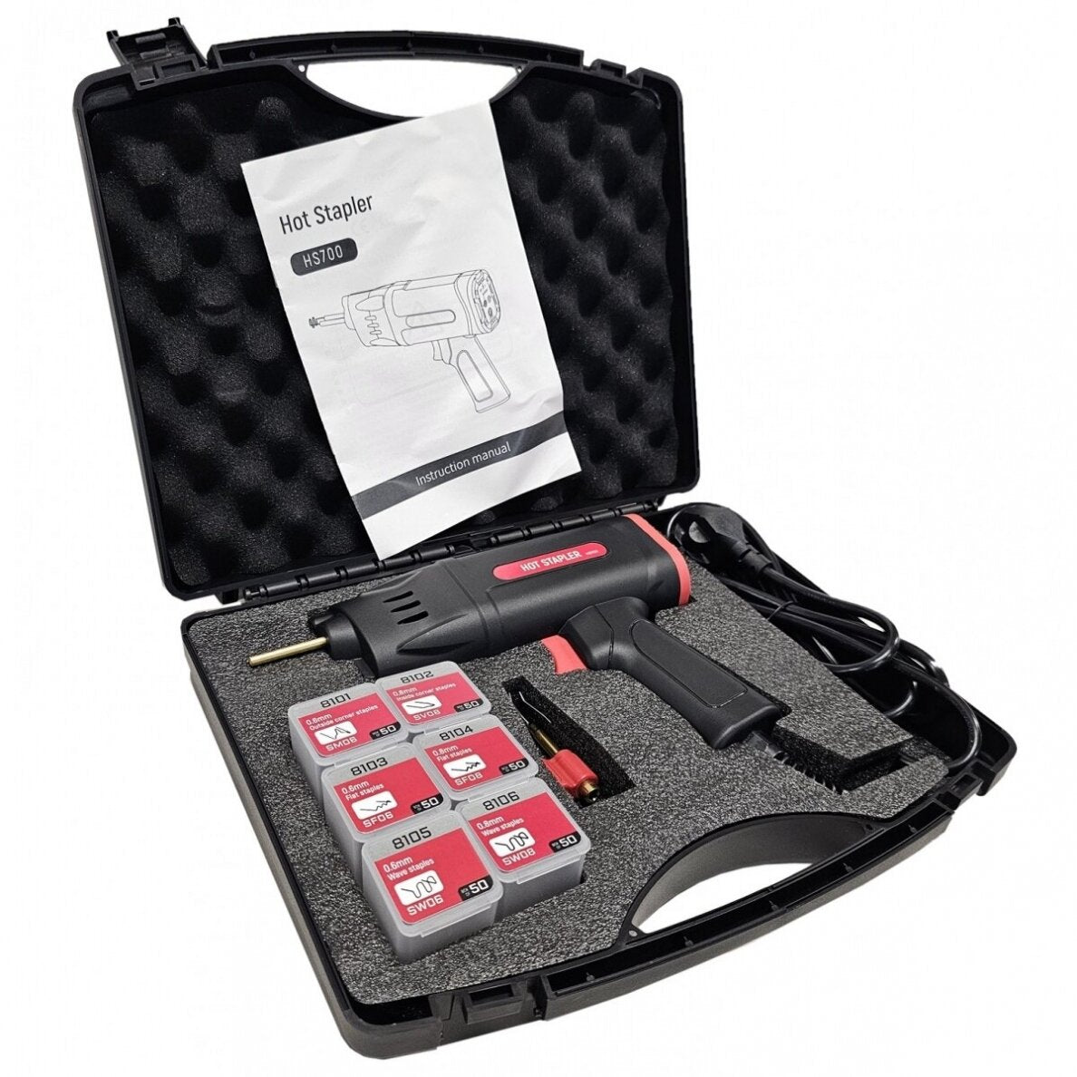 Karšto segiklio rinkinys plastikui taisyti | išmanus (HS700B)