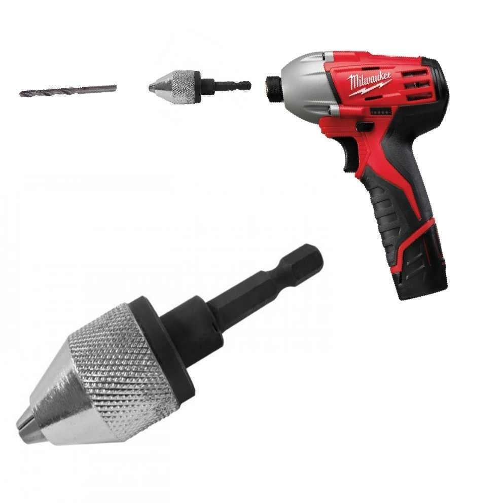 Griebtuvas grąžtams | 0.3-6 mm | su 1/4" (6.3mm) antgaliu (SK19262)