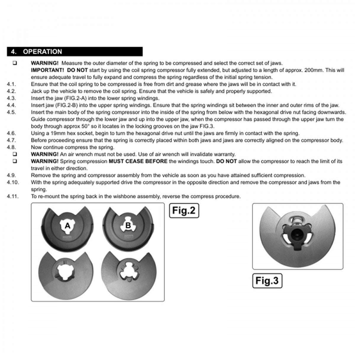 Amortizatorių spyruoklių suspaudėjai | Mercedes | 5 vnt (SV1116)