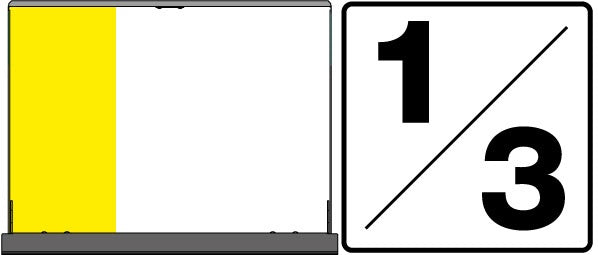 Įrankių dėklas 1/3, tuščias | nuo BGS 4037 (4037-1)