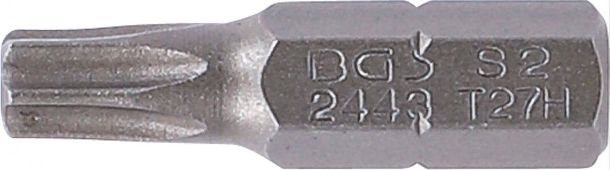 Бита | 6.3 mm (1/4") | T-star с отверстием (Torx) T27