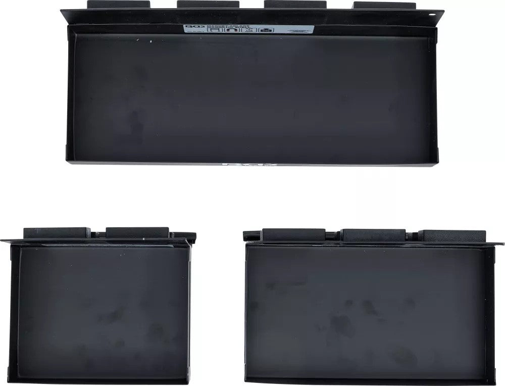 Magnetinės lentynos įrankių vežimėliams | 150/210/310 mm | 3 vnt. (67150)