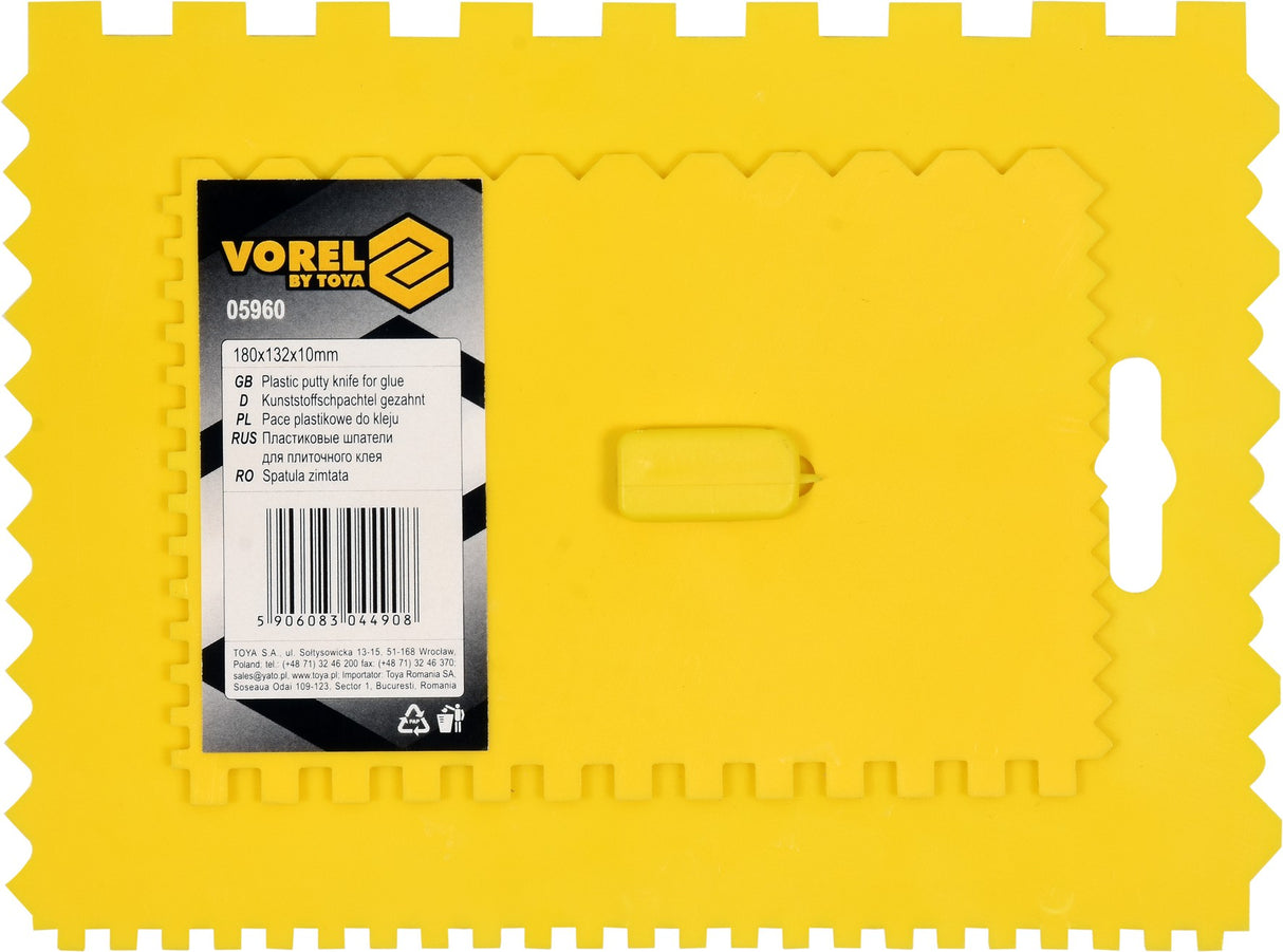 Plastikinės glaistyklės klijams | 178X132 mm / 133X91 mm | 2 vnt. (05960)