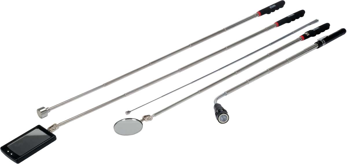 Ištraukiamų magnetų, veidrodėlių ir prožektoriaus rinkinys | 5 vnt. (YT-06622)