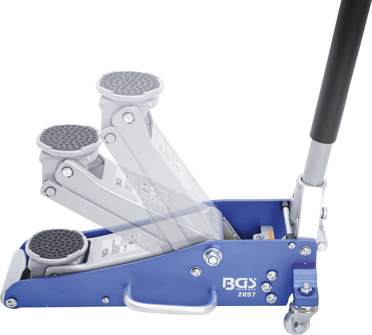 Donkratas | hidraulinis | Aliuminio ir plieno konstrukcija | 1,5 t (2897)