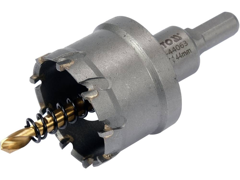 Skylių pjūklas / grąžtas metalui TCT | 44 mm (YT-44063)