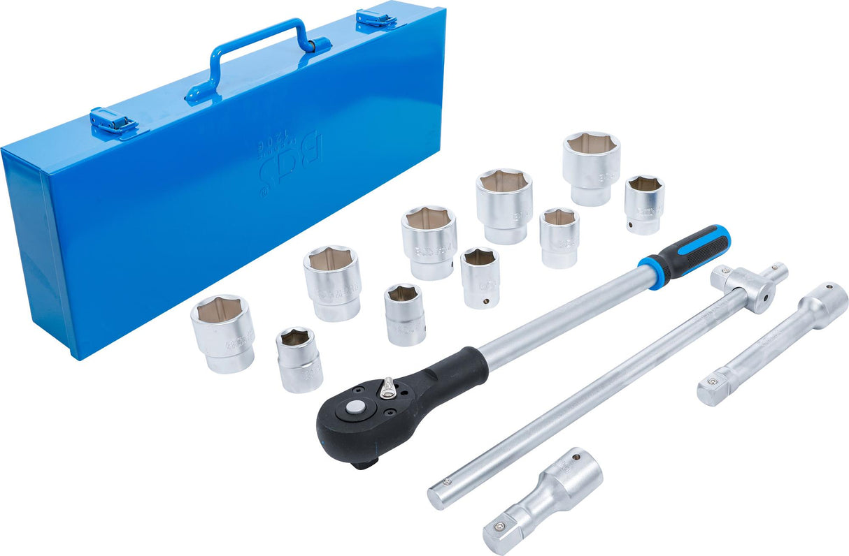 Galvučių ir rakto komplektas | 20 mm (3/4") | 14 vnt. (1206)