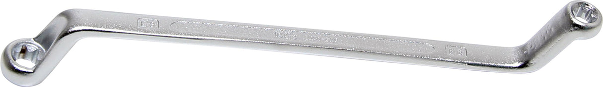 DOUBLE RING SPANNER WITH E-TYPE RING HEADS | OFFSET | E6 X E8 (2281-6X8)