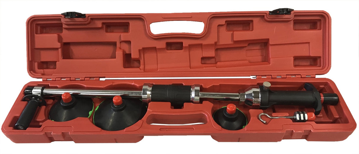 Atbulinis plaktukas kėbulo lyginimui vakuuminis | be kompresoriaus | su Φ75,Φ100,Φ125 mm padais (SK2048)