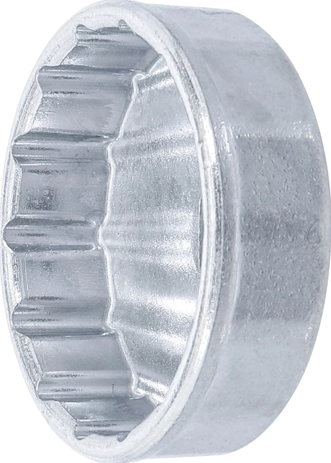 Lėkštelė tepalo filtrui aliumininė | 14-kampų | Ø 74 mm | Audi, BMW, Mercedes-Benz, Opel, VW (1041)