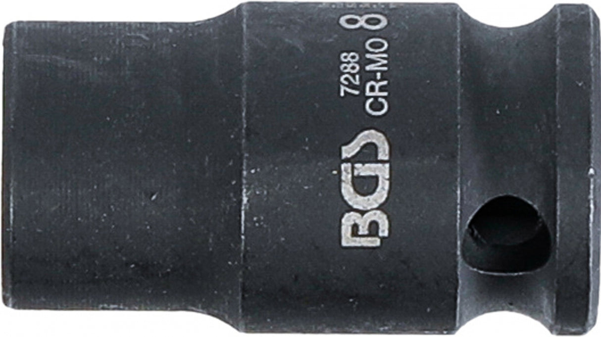 Smūginė galvutė šešiakampė | 6,3 mm (1/4") | 8 mm (7288)