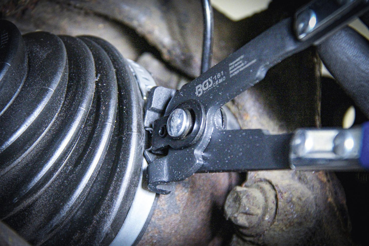 Sąvaržų rinkinys pusašių gumoms | 9 mm | 12 vnt. (9452)