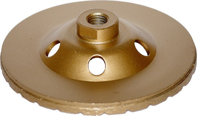 Deimantinis šlifavimo diskas | lėkštės tipo | turbo | M14x125 mm (DB0125A)