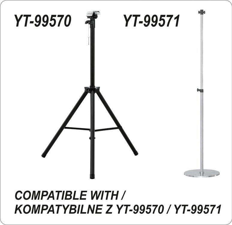 Kvarcinis / Infraraudonųjų spindulių šildytuvas | 2000W (YT-99530)