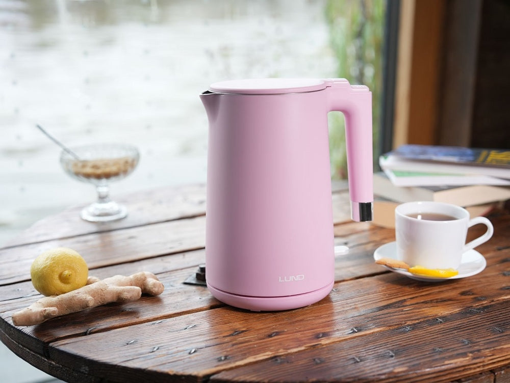 Elektrinis virdulys | vėsus korpusas | rožinis | 1,5 l (68209)