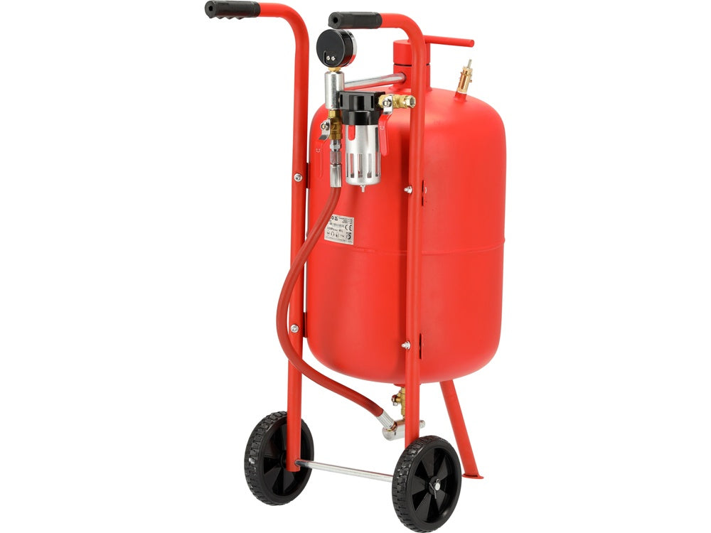 Sandblaster on wheels | 0.8 MPa / 40 l (YT-55830)