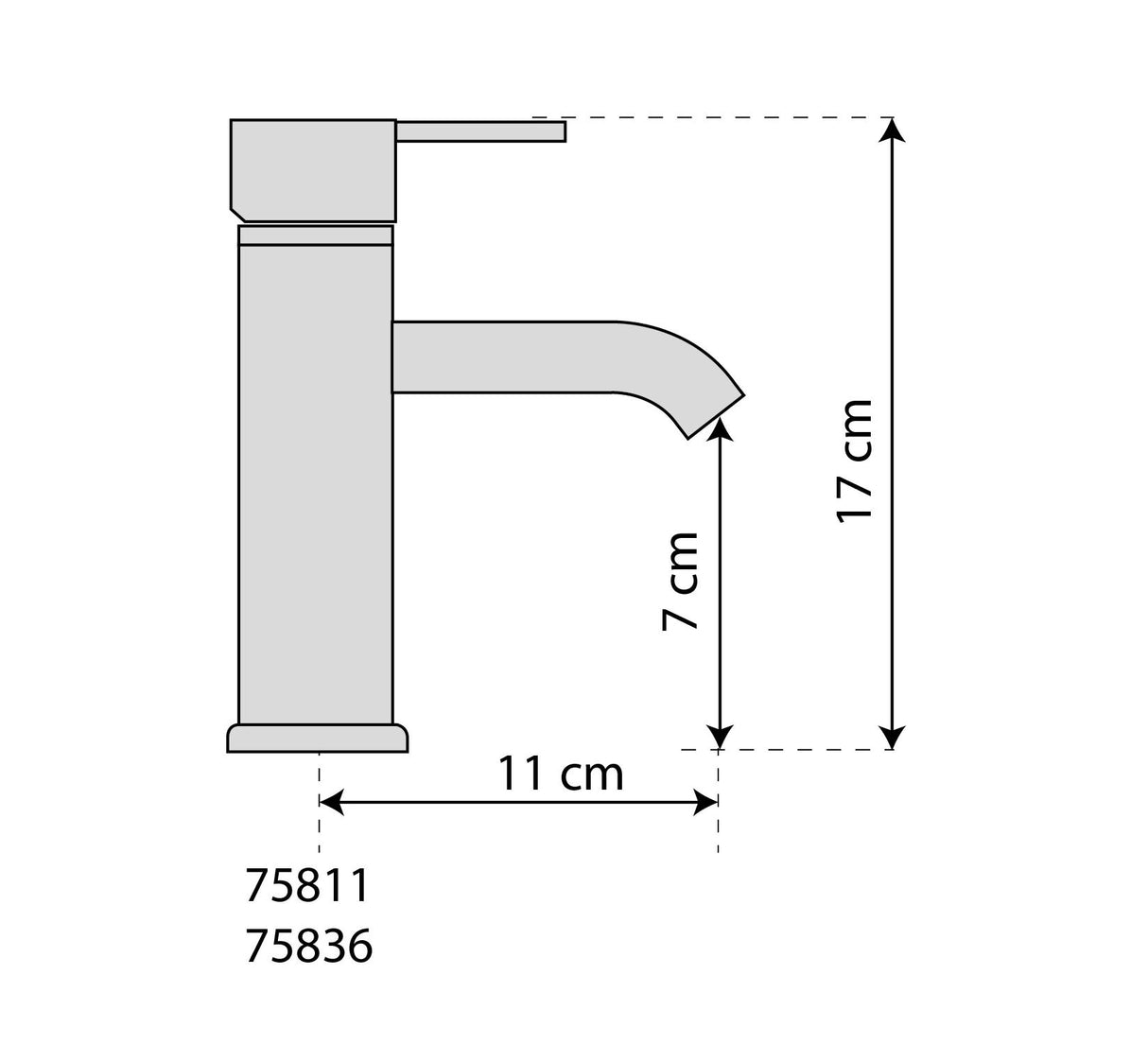 BASIN MIXER RETRO BRONZE 2 (75836)