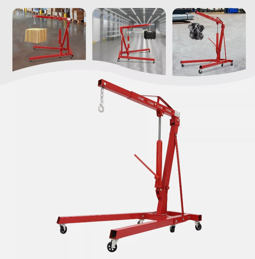 HYDRAULIC CRANE | HEAVY DUTY | 2000 KG (EJ0402-PRO)