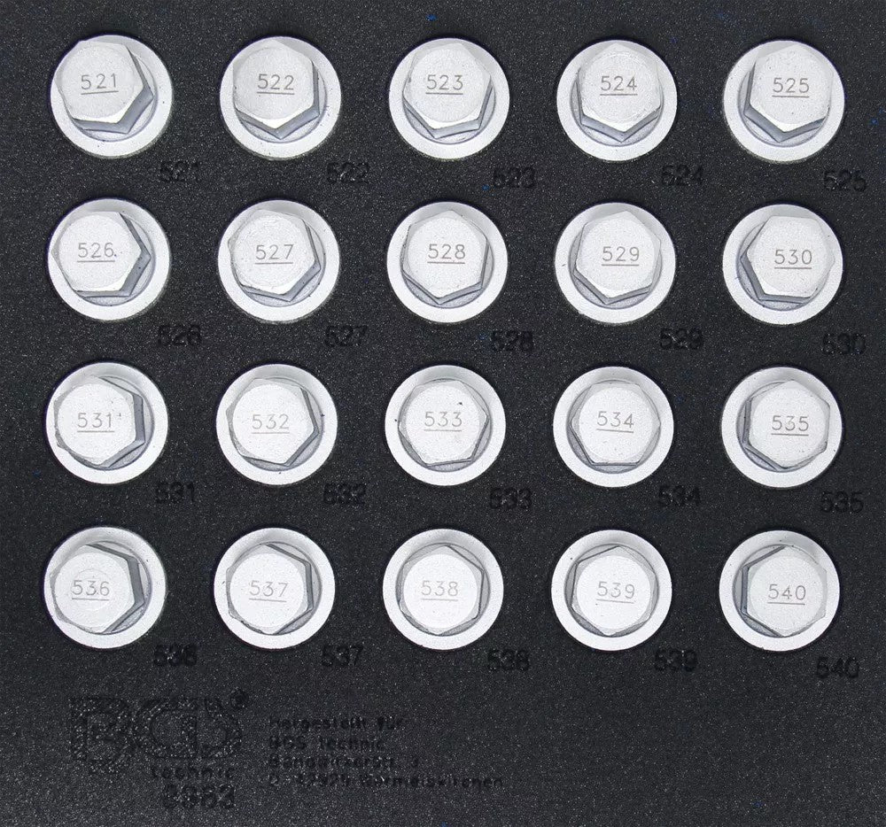 Ratų varžtų užraktų rinkinys VAG | 20 vnt. (8963)