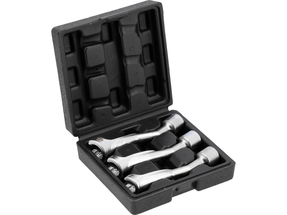 Raktų rinkinys | kuro purkštukams ir įpurškimo siurbliams | 12,5 mm (1/2") | 14 - 17 - 19 mm (YT-17619)