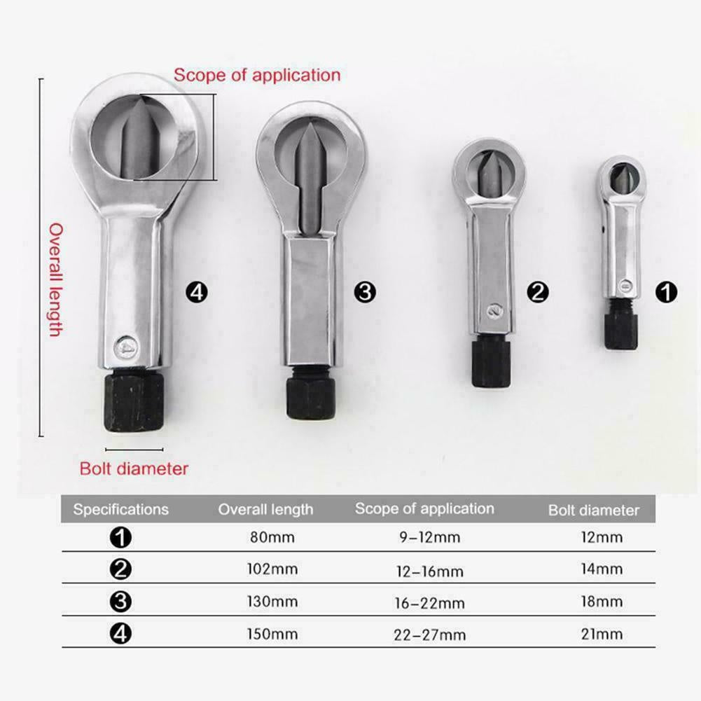 Sriegio nukandėjų rinkinys | 9-27 mm | 4 vnt. (SK0997)