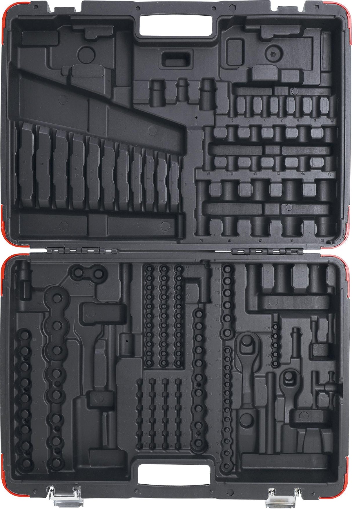 Tuščias lagaminas įrankių rinkiniui 176 vnt. (15217-1)