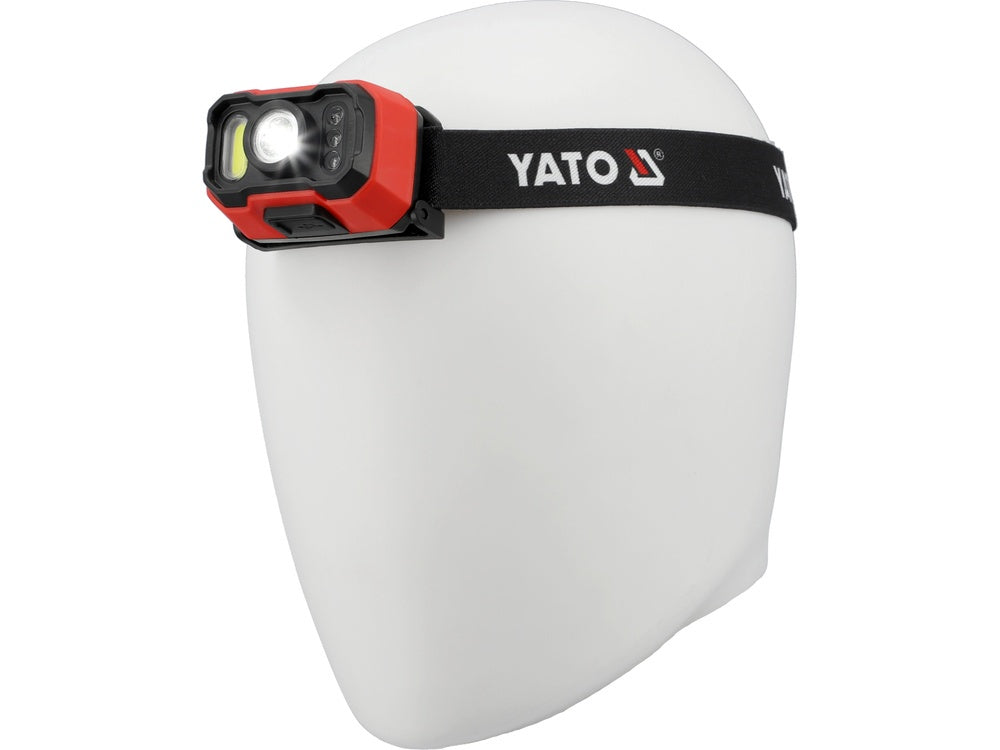 Lempa dedama ant galvos | 1000LM AKU / judesio daviklis | LED (YT-085942)