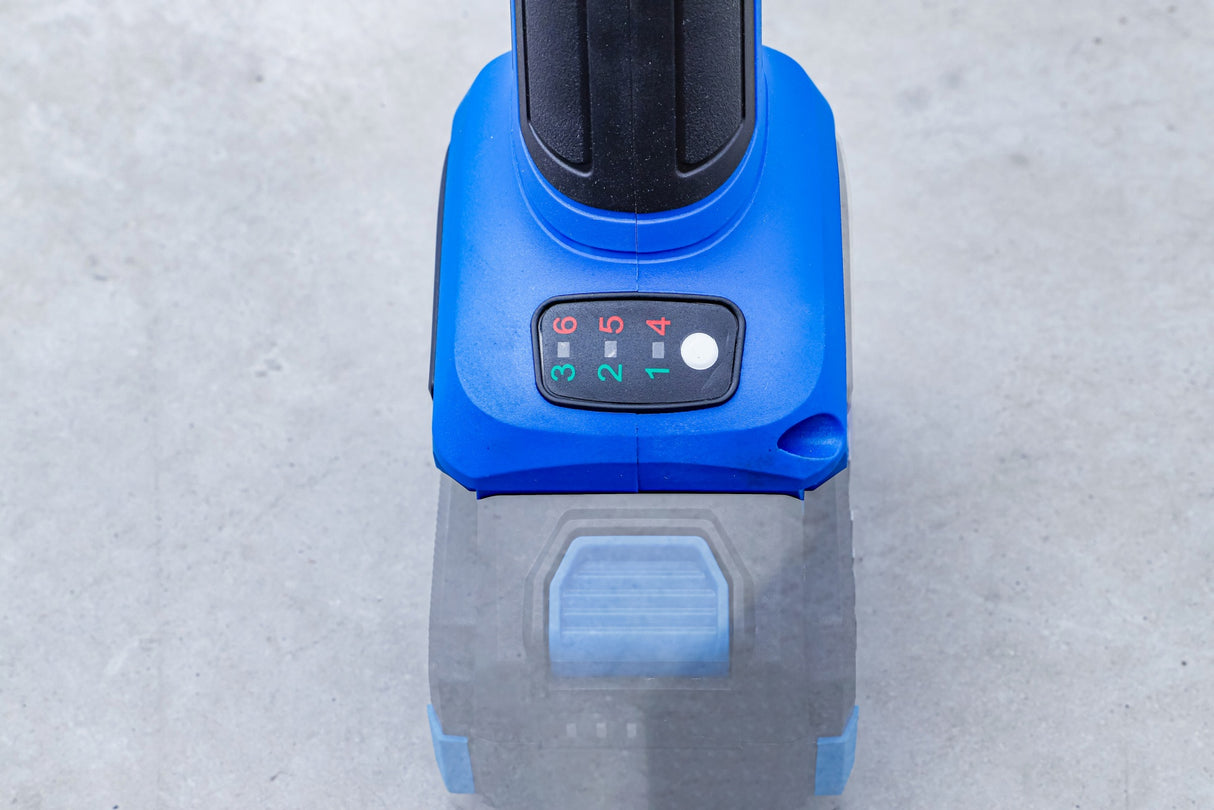 Belaidis ekscentrinis poliravimo rinkinys | bešepetėlinis | 18 V | su baterija ir greitu įkrovikliu (7394)