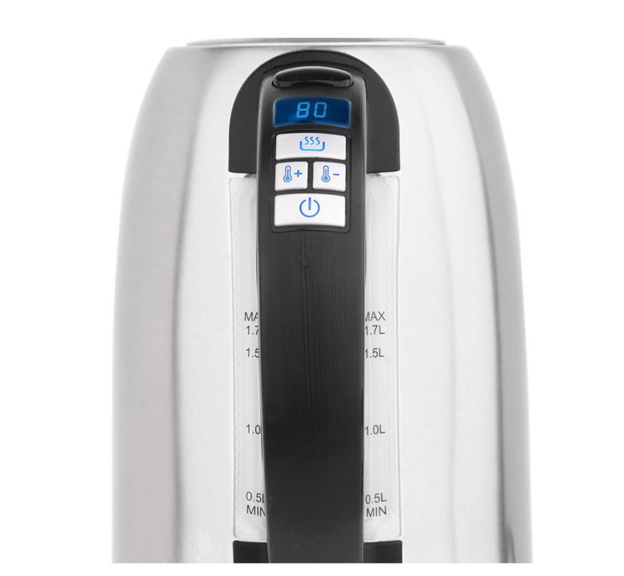 Elektrinis virdulys | Nerūdijantis plienas | temperatūros kontrolė | 1.7 l (68194)