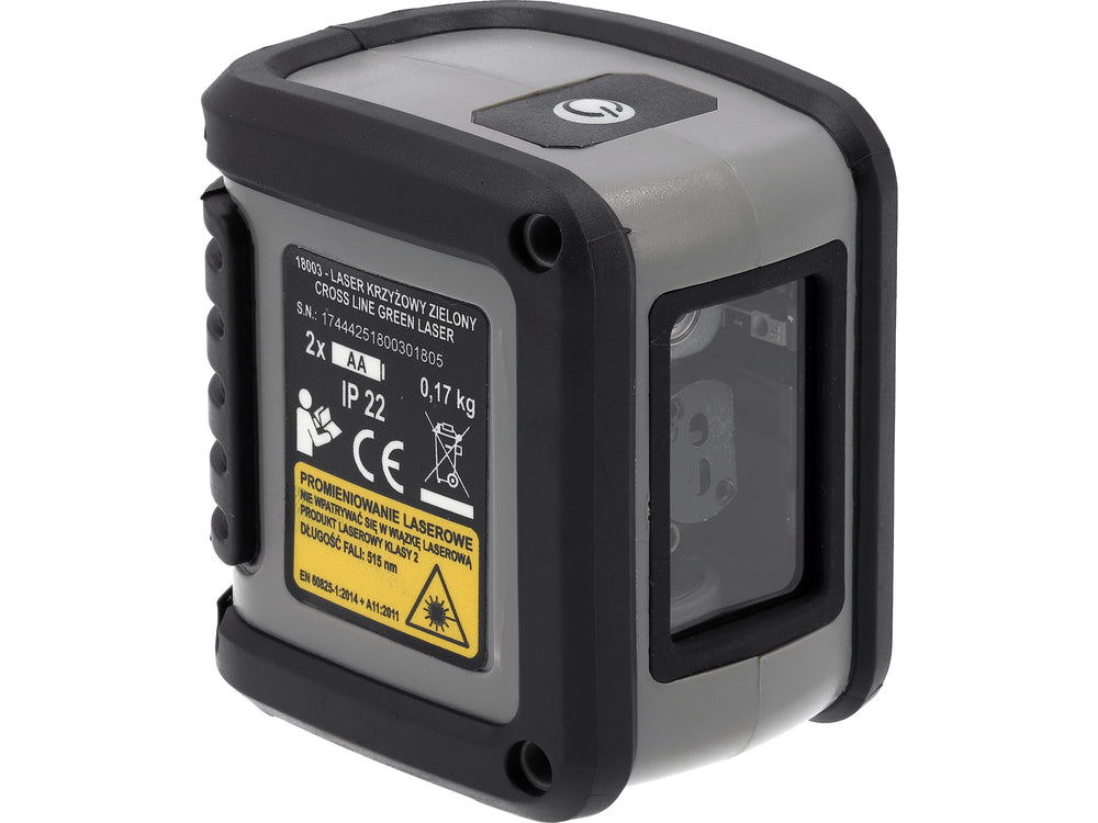 Savaime išsilyginantis lazerinis nivelyras | žalias spindulys (18003)