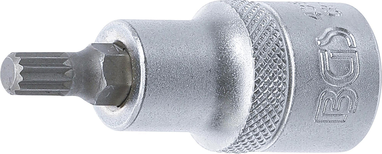 Antgalis įpresuotas į galvutę | 12,5 mm (1/2") | Spline (XZN) M7 (4355)
