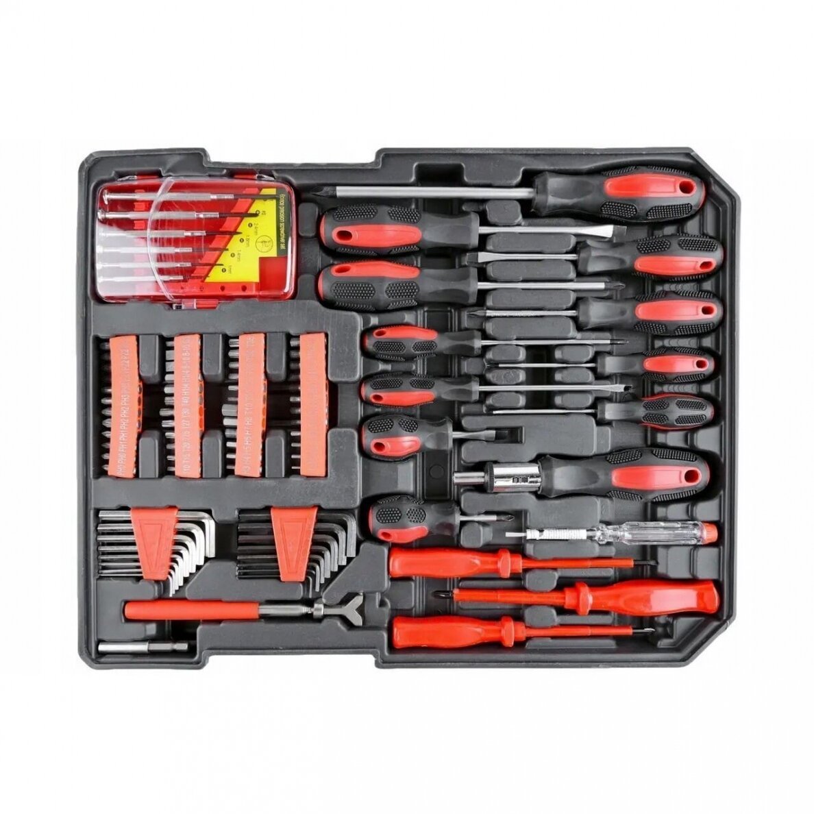TOOL SET IN ALUMINUM CASE | RATCHETING WRENCHES | WITH WHEELS | 188 PCS. (SK58288)
