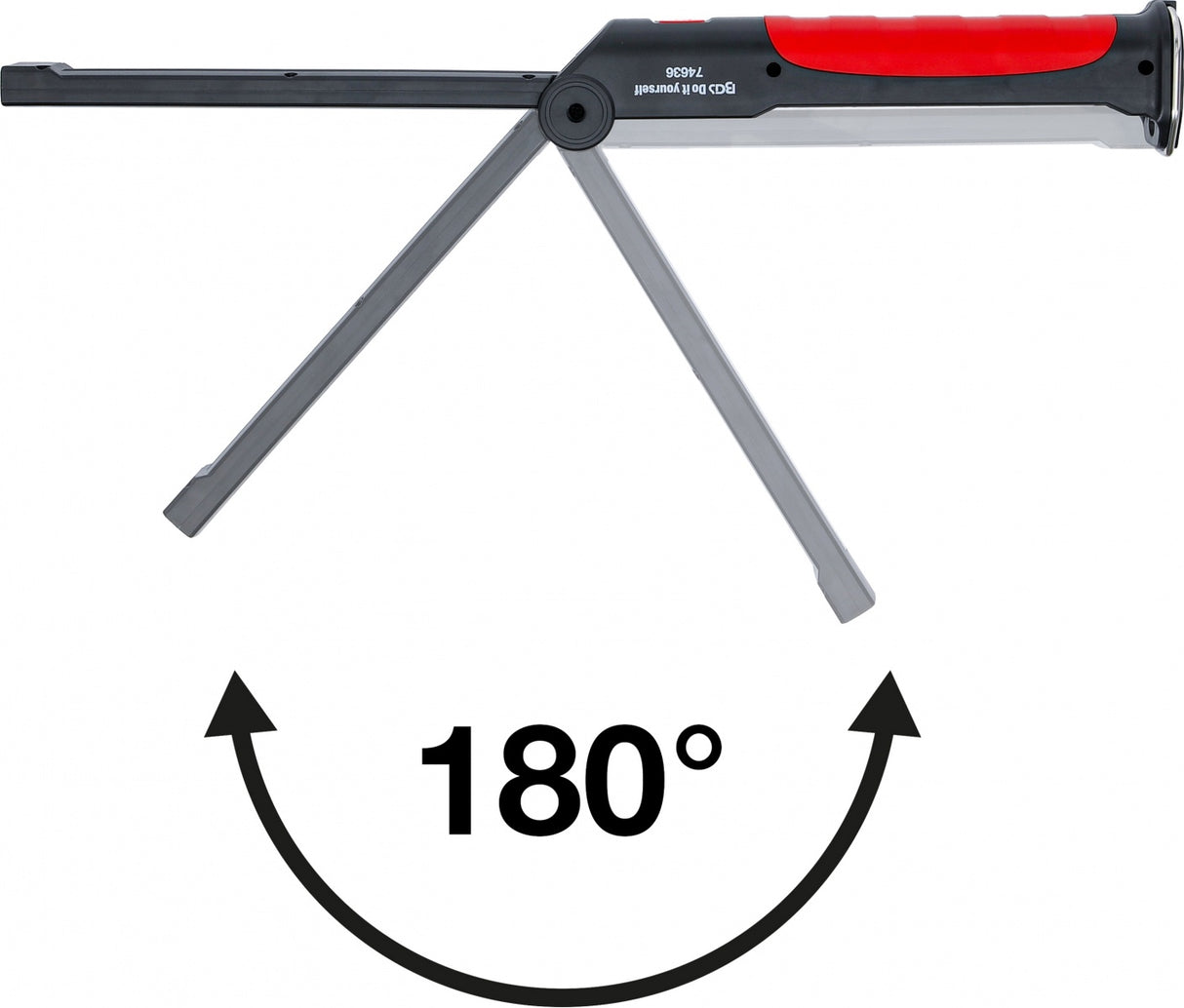 Apšvietimo lempa belaidė lanksti | COB-LED | 6,5 W | su įkrovimo stotele (74636B)
