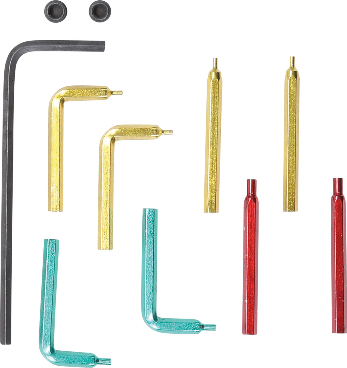 Atsarginiai plieniniai antgaliai skirti dvigubo šarnyro replėms | 5 poros | BGS 9836 (9836-1)