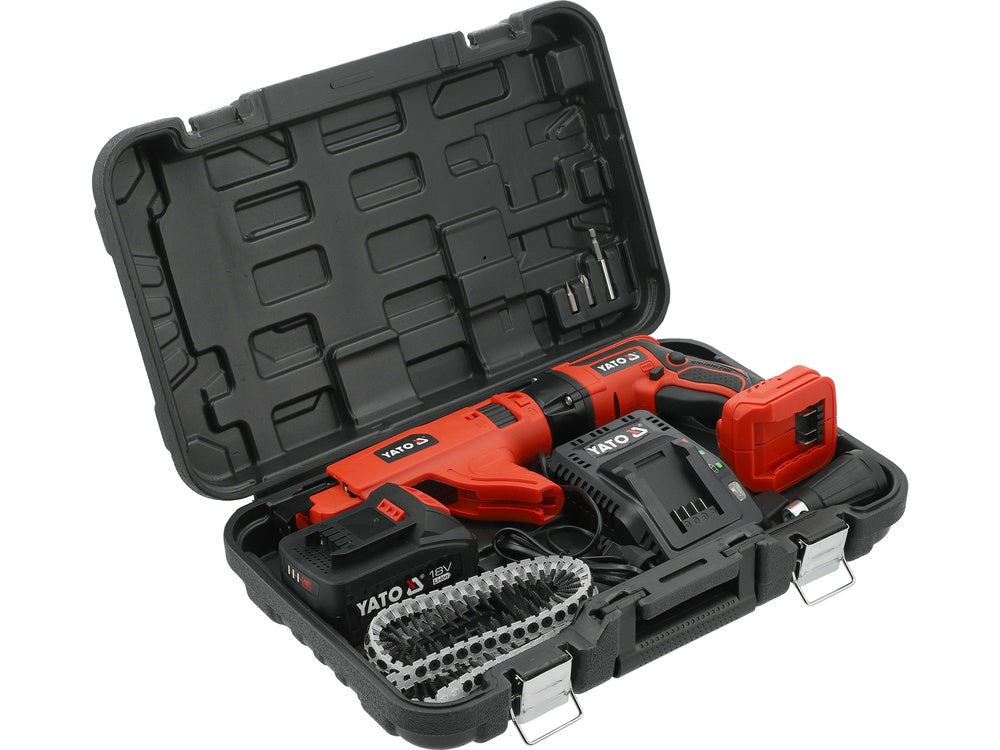 Gipskartonio suktukas akumuliatorinis | 18V | 4 Ah (YT-82075)