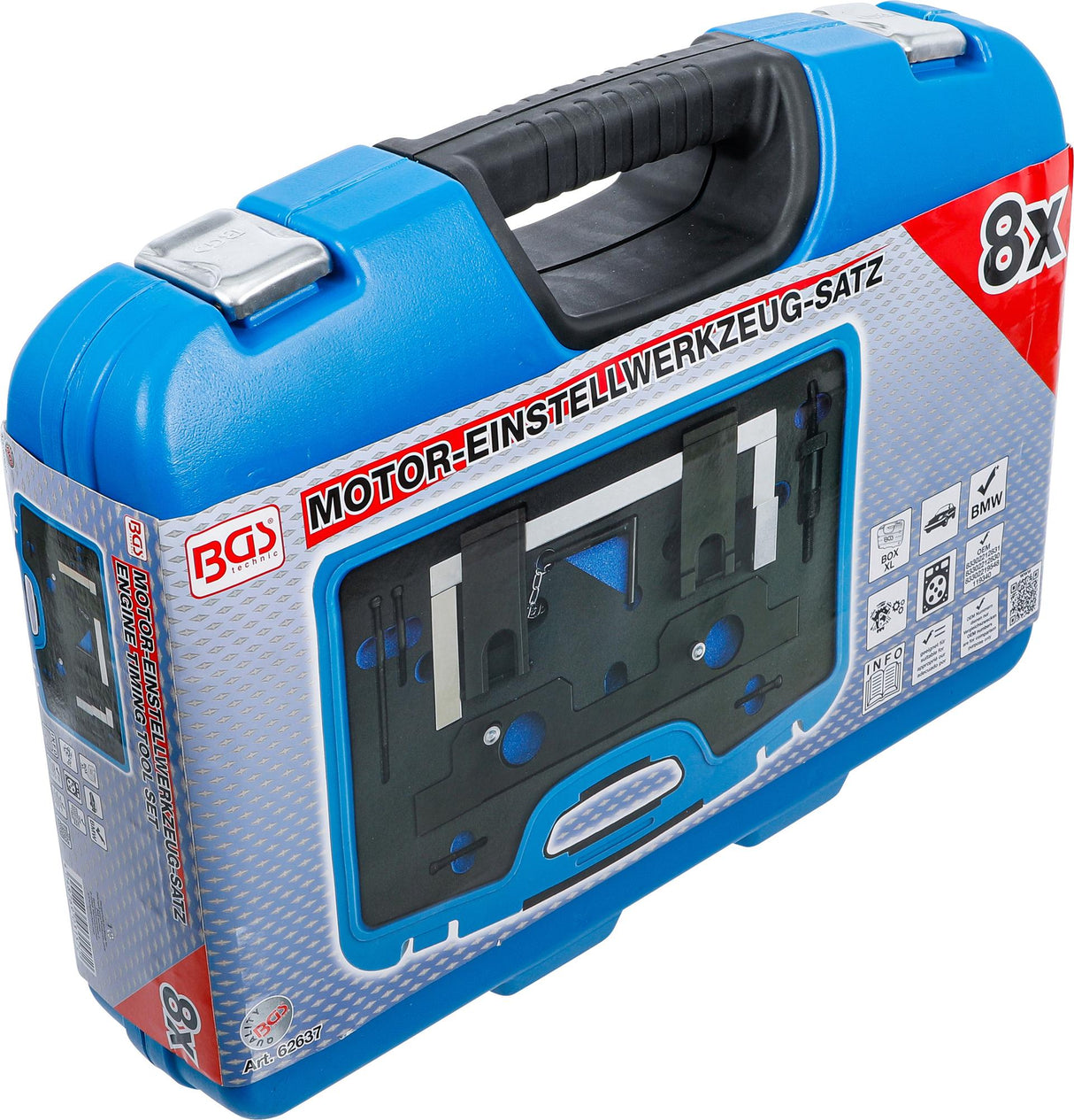 Variklio fiksavimo rinkinys | BMW N20, N26 | 10 vnt. (62637)