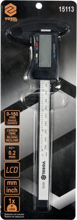 Slankmatis skaitmeninis | 150 mm (15113V)